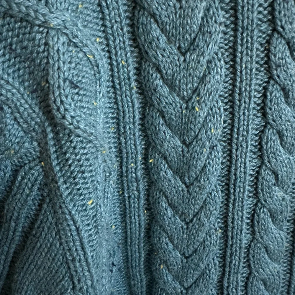 LL Bean Men's Bean's Heritage Soft Cotton Fisherman Sweater Crewneck Medium
